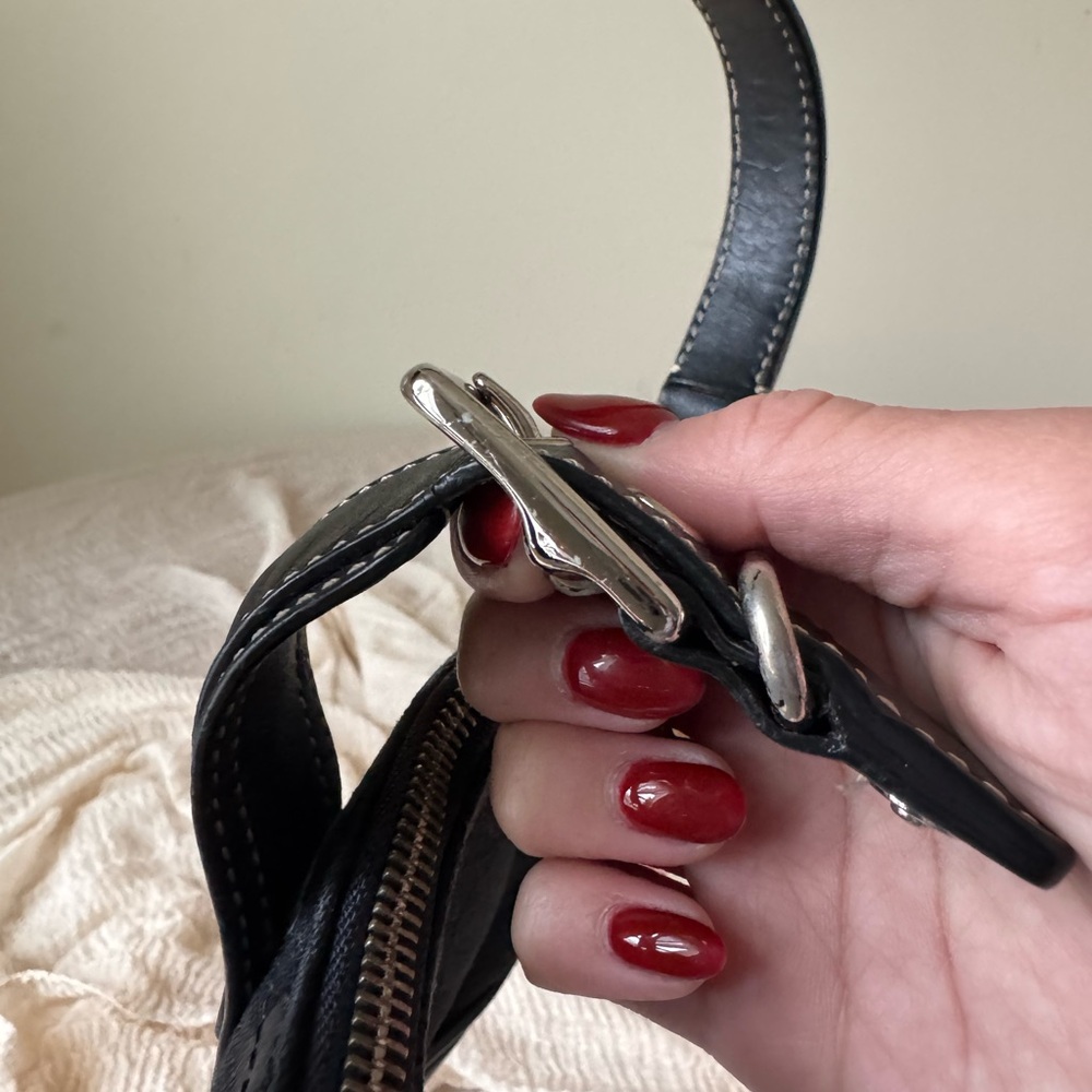 Chic vintage Coach hampton signature mini bag y2k soho - Picture 9 of 10